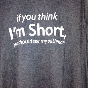 SOLD***Gray Graphic Short Sleeve Tee 4X PTP 28"